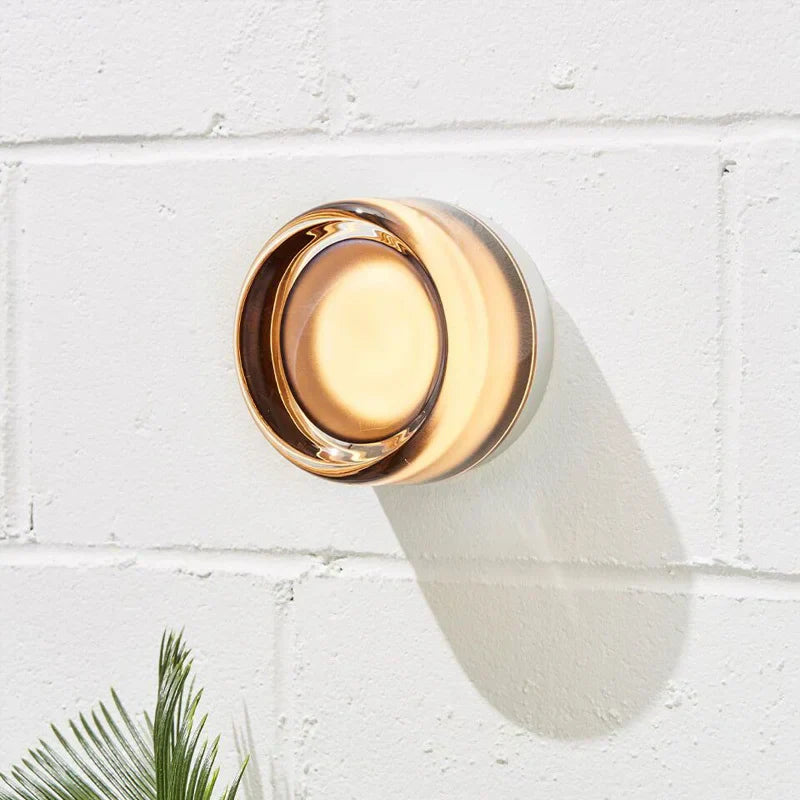 DecorBites™ Glass Sconce LED Wall Lamp for Luxury Living Room, Bedroom, or Bathroom