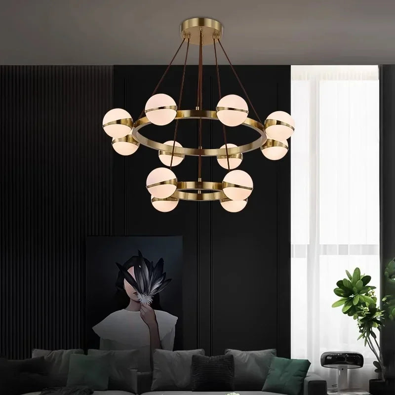 DecorBites™ LED Pendant Chandeliers for Living Room Dining Room Indoor Lighting