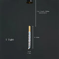 DecorBites™ Gold Crystal LED Chandelier for Modern Loft Living Room Staircase