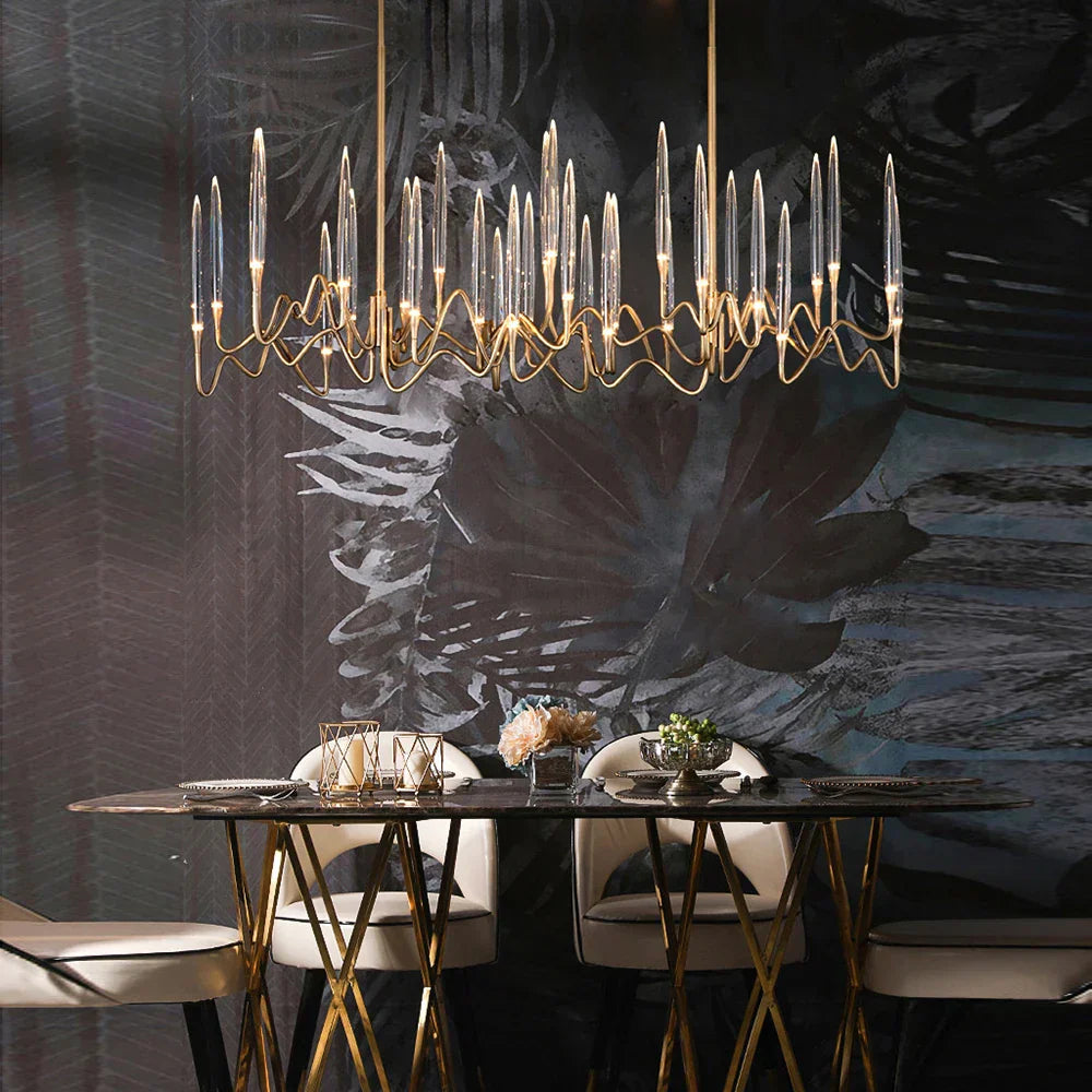 DecorBites™ Crystal Candle Wall Sconce: Luxury Retro Light Fixture for Living Room Decor