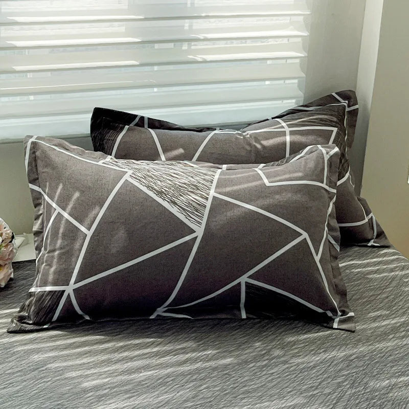 DecorBites™ Cozy Cotton Bedding Set for Double Bed, Autumn Winter Duvet Cover Kit