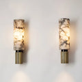 DecorBites™ Copper Alabaster Wall Lamp: Post-Modern High-End Bedroom Lighting