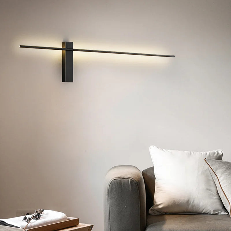 DecorBites™ Copper Wall Lamp: Modern Minimalist Sconce for Living Room and Bedroom