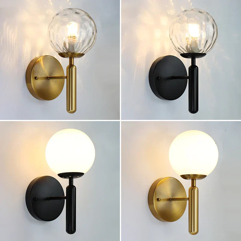 DecorBites™ Iron LED Sconce Lamp for Modern Bedroom and Living Room Lighting