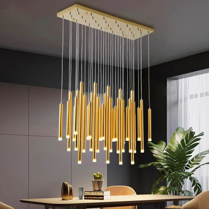 DecorBites™ Elegant Chandelier Dining Room Pendant Lights Ceiling Lamps Indoor Lighting Fixtures