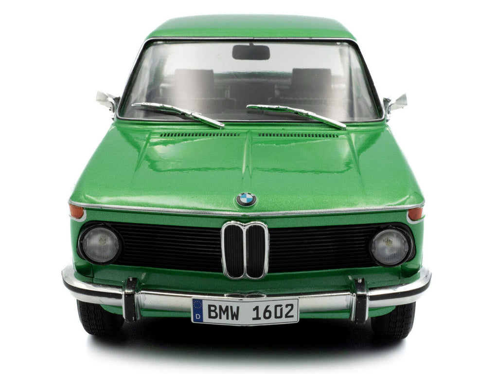 1971 BMW 1602 Taiga Green Metallic 1/18 Diecast Model Car by Solido