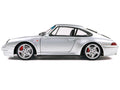 1996 Porsche 911 (993) 4S Polar Silver Metallic 1/18 Diecast Model Car by Solido