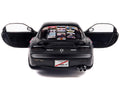 1994 Mazda RX7 (FDRS) RHD (Right Hand Drive) "Itasha Club" Black Metallic with Pink Graphics 1/18 Diecast Model Car by Solido