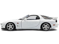 2001 Mazda RX7 Type RS (FD3S) RHD (Right Hand Drive) White 1/18 Diecast Model Car by Solido