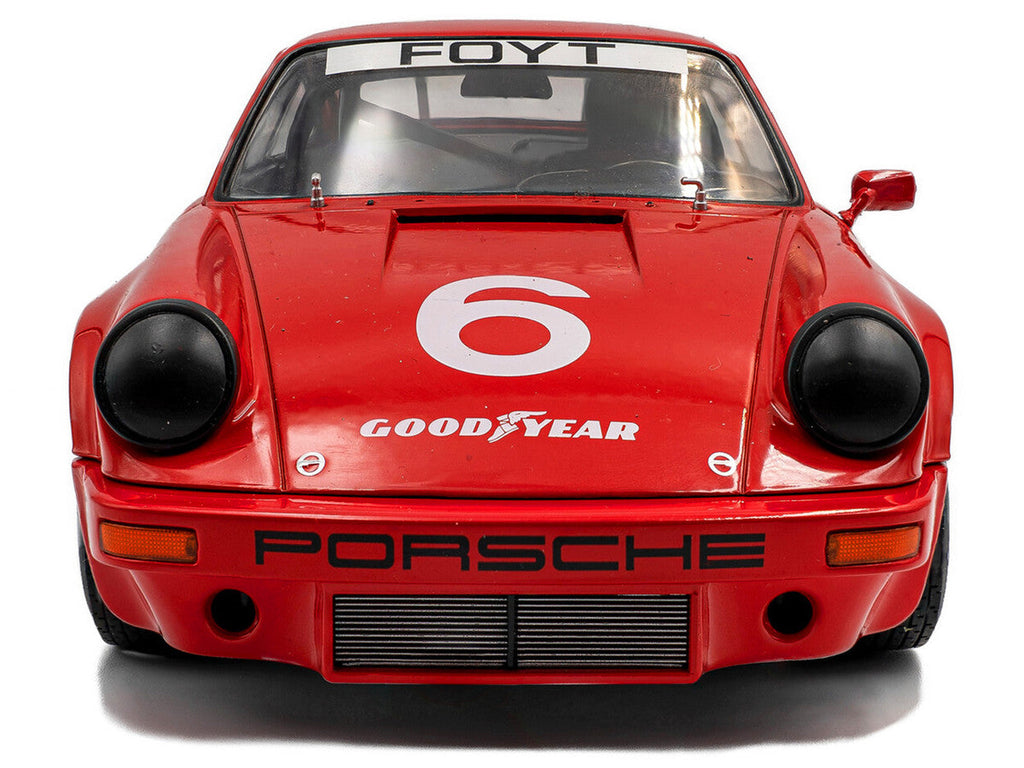 Porsche 911 IROC #6 A.J. Foyt "International Race of Champions" (1974) 1/18 Diecast Model Car by Solido