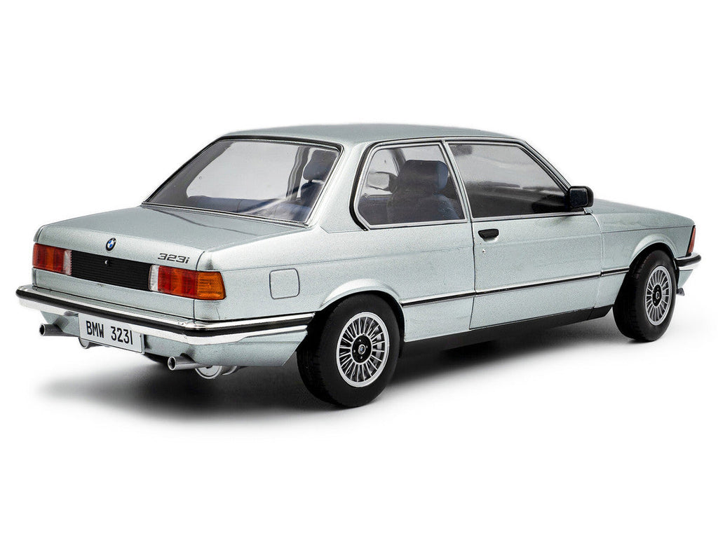 1980 BMW 323i Sapphire Blue Metallic 1/18 Diecast Model Car by Solido