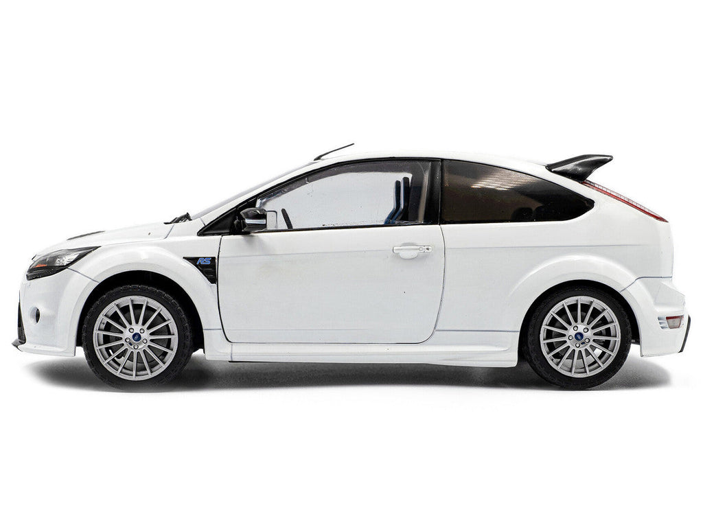 2009 Ford Focus RS MK2 Frozen White 1/18 Diecast Model Car by Solido