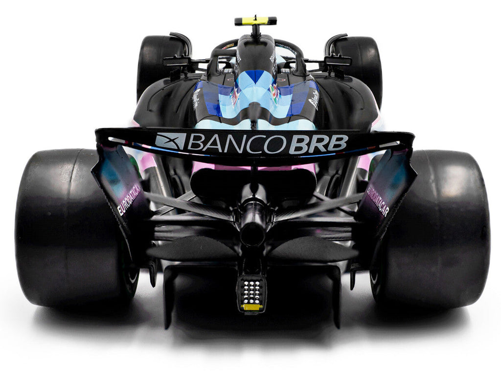 Alpine A524 #31 Esteban Ocon "BWT" 2nd Place F1 "Sao Paulo GP" (2024) "Competition" Series 1/18 Diecast Model Car by Solido