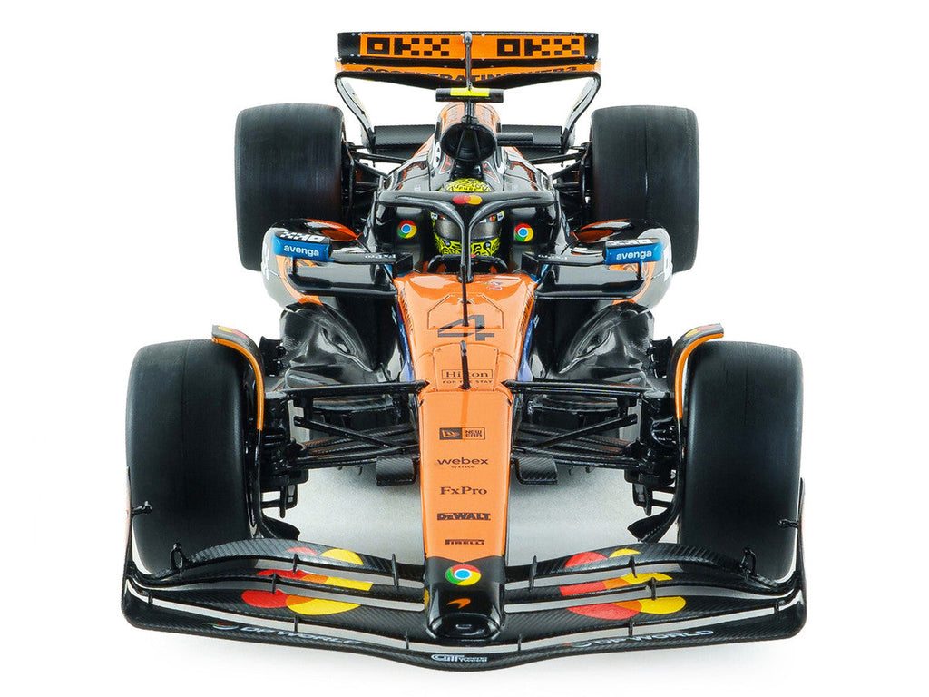 McLaren MCL39 #4 Lando Norris "OKX" Winner Formula One F1 "Australian GP" (2025) "Competition" Series 1/18 Diecast Model Car by Solido