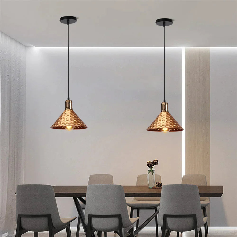 DecorBites™ Industrial Retro Pendant Lamp for Dining, Bar, Bedroom - Creative Chandeliers