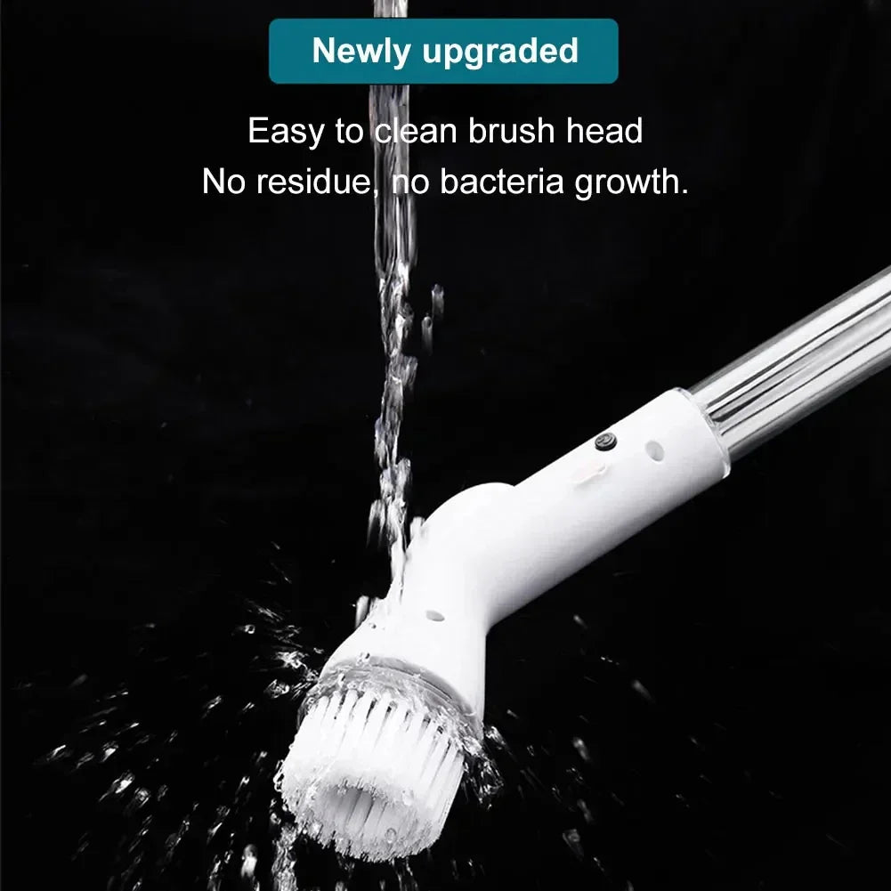 DecorBites™ Electric Spin Cleaner + 6 Brush Heads - Turbo Scrub for Kitchen, Bathroom & Floors