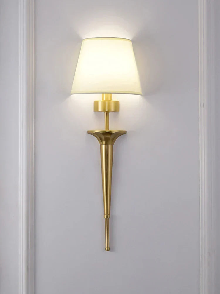 DecorBites™ Copper Wall Lamp: Bedroom Living Room LED Light Classic Home Decor