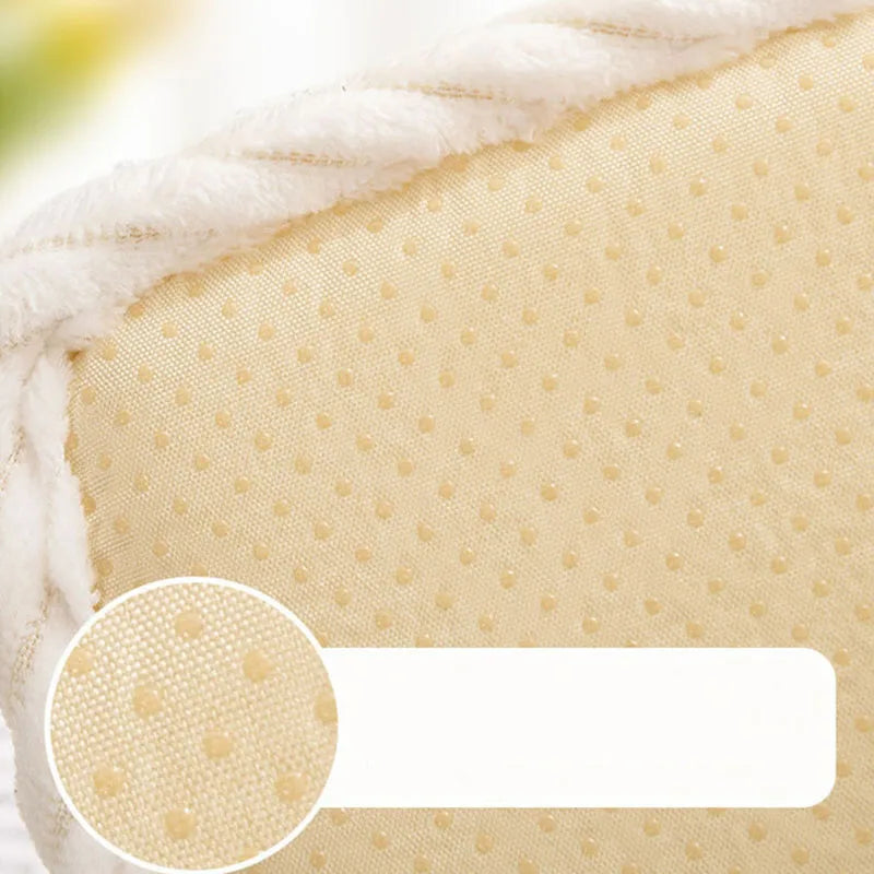 DecorBites™ Cozy Lamb's Wool Chair Cushion for Autumn Winter Comfort