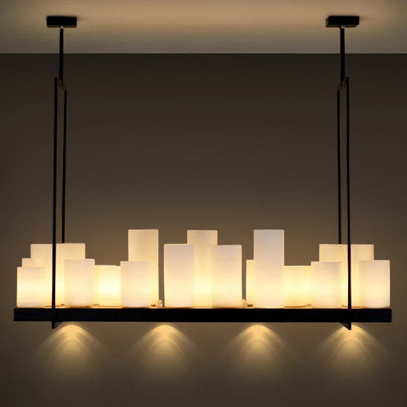 DecorBites™ Glass LED Chandelier - Stylish Lighting for Home Decor & Dining Room