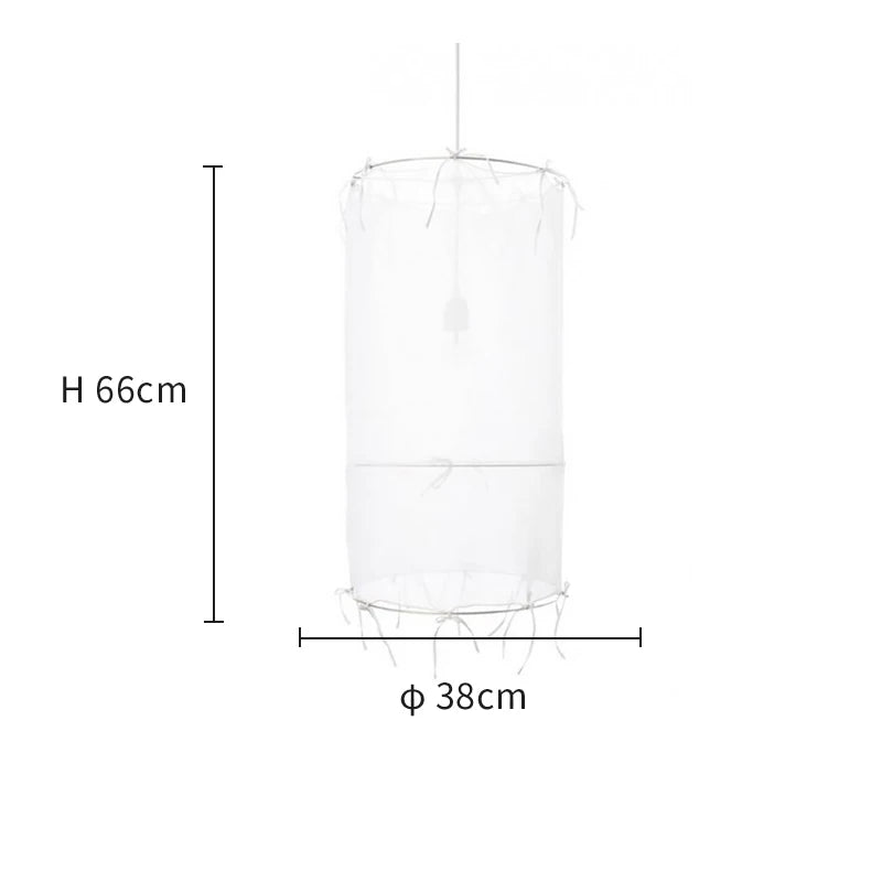 DecorBites™ Linen Cloth Pendant Light: Elegant Bohemian Fabric Chandelier for Home, Restaurant, Hotel