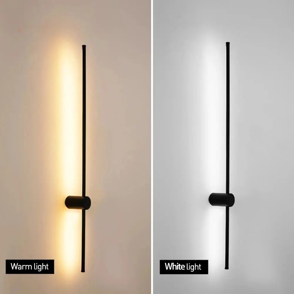 DecorBites™ Creative Staircase Wall Lights: LED Strip Wall Lamp for Living Room