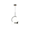 DecorBites™ Glass Ball LED Chandelier for Dining Room, Kitchen, Bedroom, Bar
