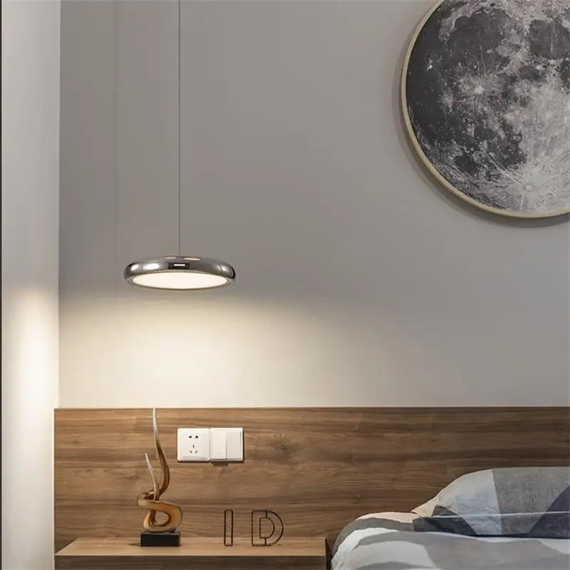 DecorBites™ Black Finish LED Pendant Lights for Home Decoration Indoor Lighting