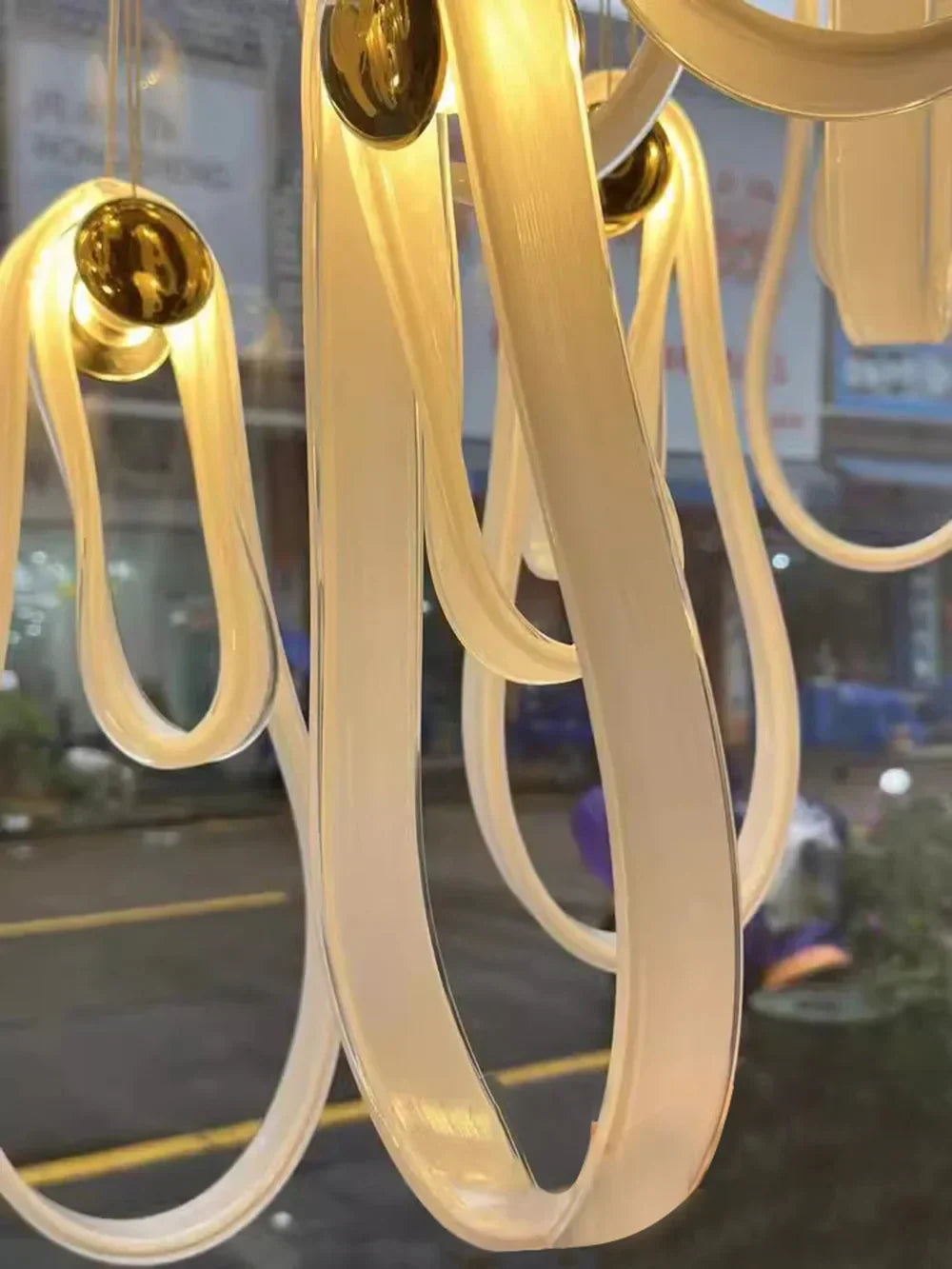 DecorBites™ LED Pendant Chandelier for Living & Dining Room Luxury Lighting Fixture