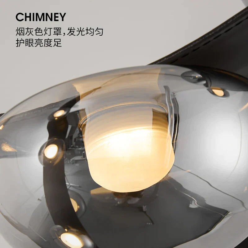 DecorBites™ Italian Light Luxury Leather Chandelier for Dining Room and Living Room