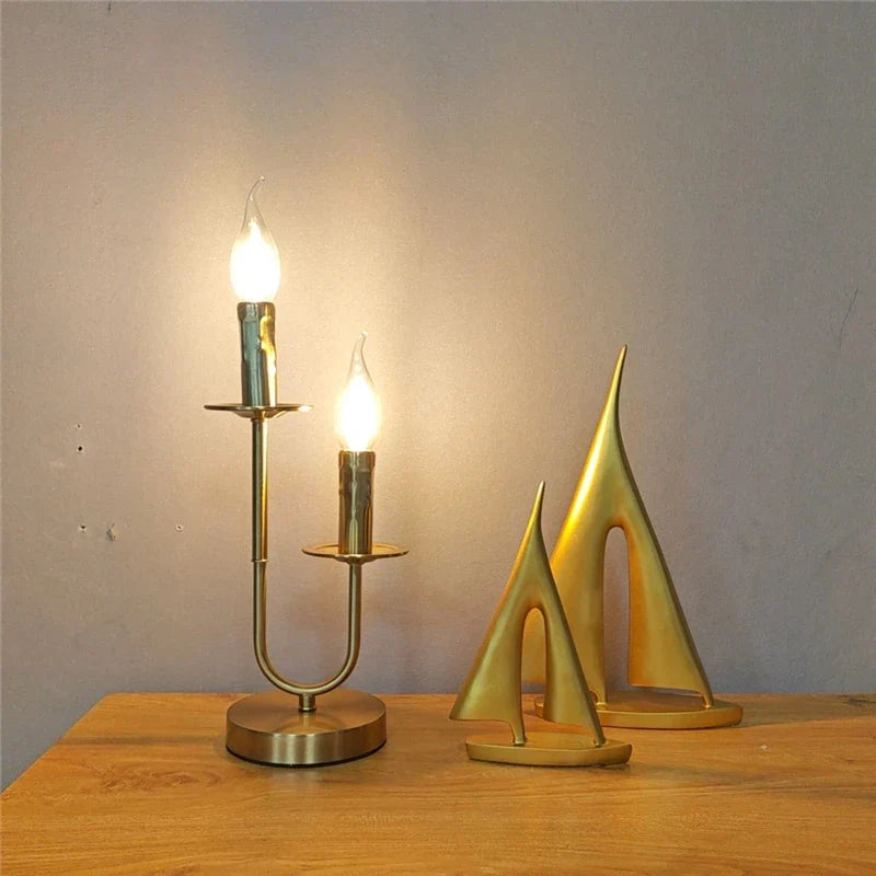 DecorBites™ Industrial Retro Candle Floor Lamp for Living Room Bedroom Study