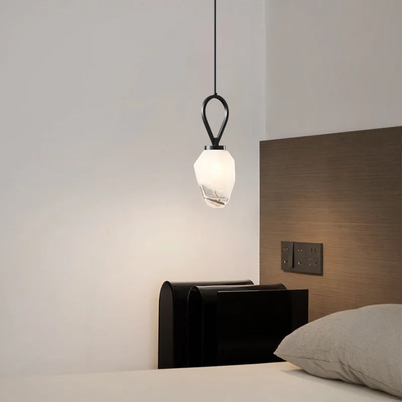DecorBites™ Adjustable Brass Chandelier with G9 Bulb in Black Gold Copper for Kitchen & Restaurant