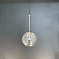 DecorBites™ Glass Ball LED Pendant Lamp, Modern Nordic Living Room Decor Lighting