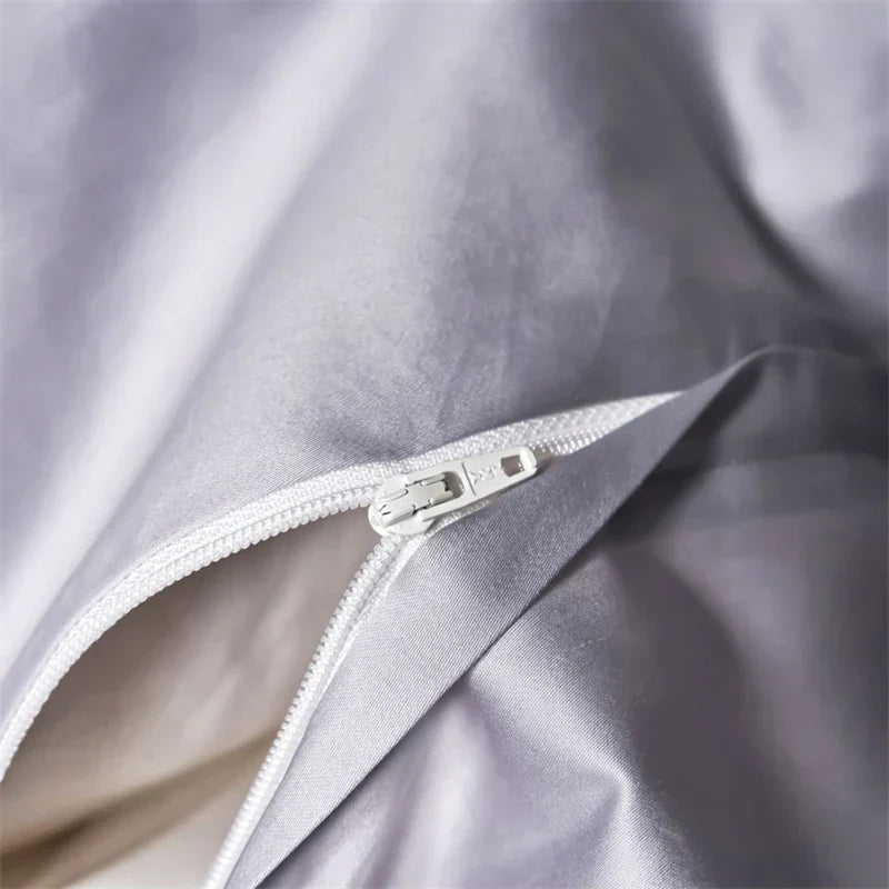 DecorBites™ Egyptian Cotton Luxury Bedding Set, 1000TC, Queen or King Duvet Cover, Soft Silky Sheets