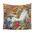 DecorBites™ Bohemian Tapestry Ins Wall Hanging Psychedelic Decor for Bedroom
