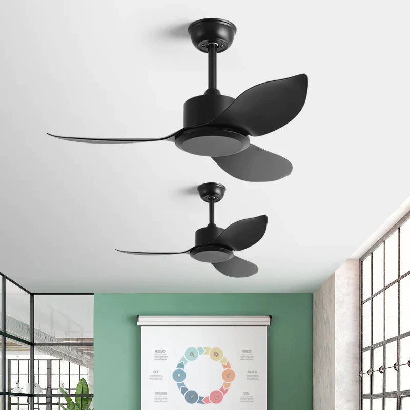 DecorBites™ 48" DC Remote Control Ceiling Fan Plastic Blade Bedroom Indoor Industry 220V