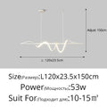 DecorBites™ LED Chandeliers for Modern Living Dining Kitchen Room Lighting Fixtures