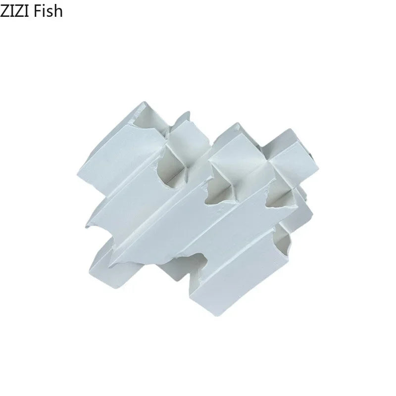 DecorBites™ Geometric Ceramic Desk Ornament Minimalism Sculpture Room Decor