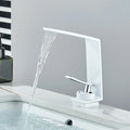 DecorBites™ Basin Faucet: Modern Single Hole Mixer Tap for Bathroom Washbasin - Hot and Cold Water