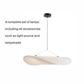 DecorBites™ Japanese Style Non-Woven Chandelier - Modern Wabi Sabi Design for Living Room Bedroom.
