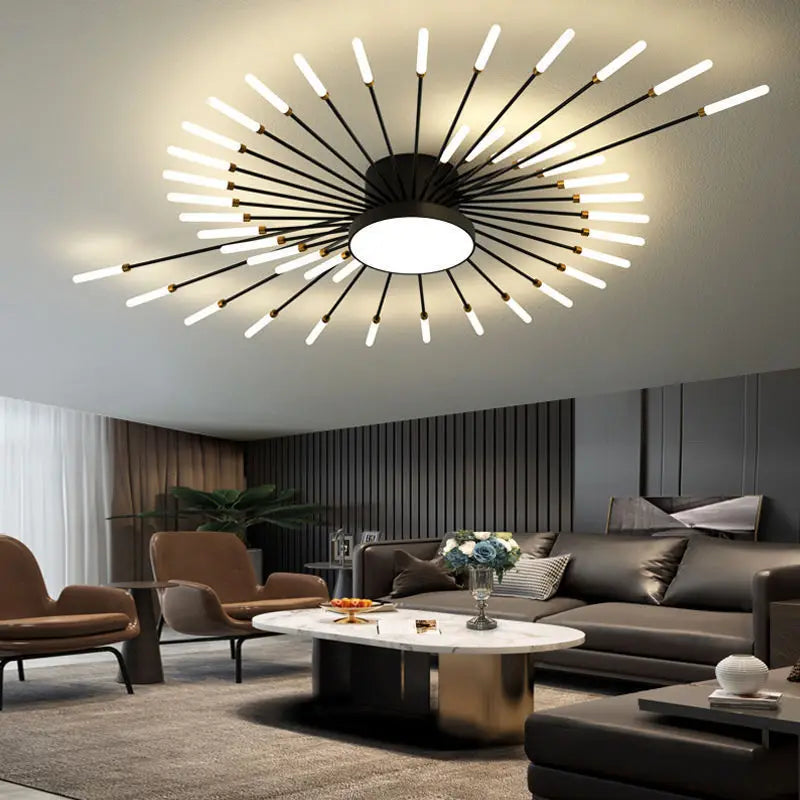 DecorBites™ LED Fireworks Pendant Lamps - Modern Living Room Bedroom Chandelier Lighting
