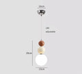 DecorBites™ Cream Style Modern Minimalist Nordic Pendant Light for Master Bedroom