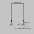 DecorBites™ Glass LED Pendant Lamp Petal Lampshade for Bedroom Living Dining Room