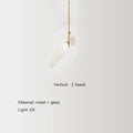 DecorBites™ Elegant Glass LED Pendant Light for Living, Dining, Bedroom, Bar - Nordic Minimalist Design