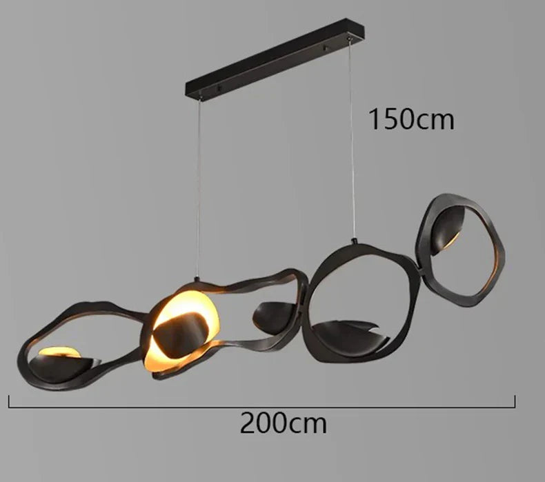 DecorBites™ LED Pendant Chandeliers Modern Home Decor Hanging Light Indoor Lighting