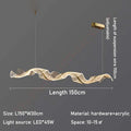 DecorBites™ Gold Acrylic LED Pendant Lamps - Nordic Design for Home Decor Lighting