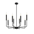 DecorBites™ Industrial Retro Chandelier Lighting for Kitchen Dining Room with 8 Heads