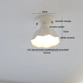 DecorBites™ LED Canopy Ceiling Light Glass Copper Luminaria De Teto