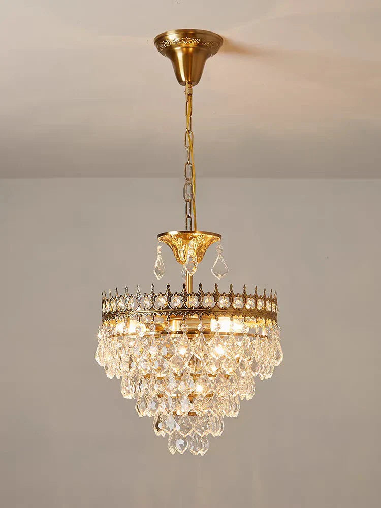 DecorBites™ Crystal LED Pendant Light for Living Room
