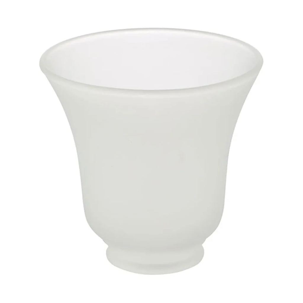 DecorBites™ Frosted Glass Bell Shades - Ceiling Fan Chandelier Wall Sconces Replacements