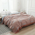 DecorBites™ Kawaii Fish Cotton Gauze Blanket